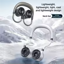 Xiaomi Youpin Portable Neck Fan – USB Rechargeable, Double-Head,