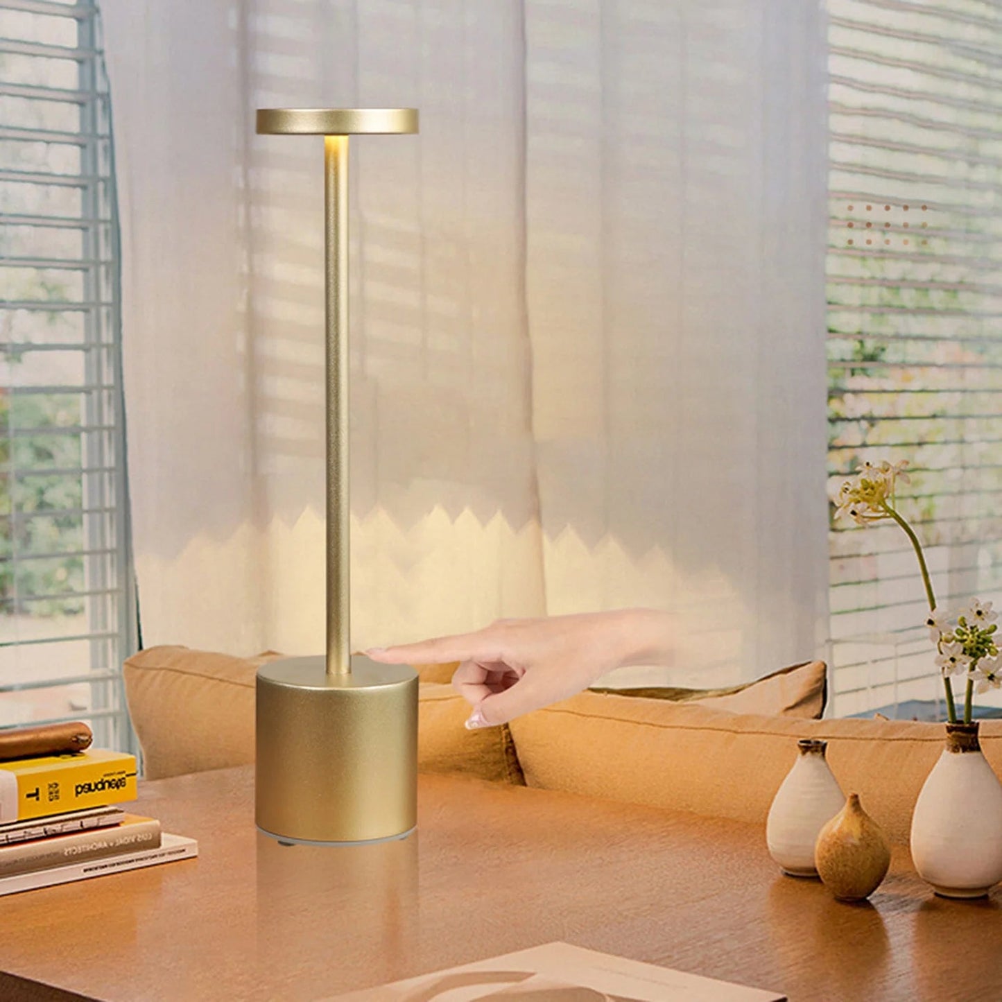 Rechargeable LED Table Lamp – Modern & Portable