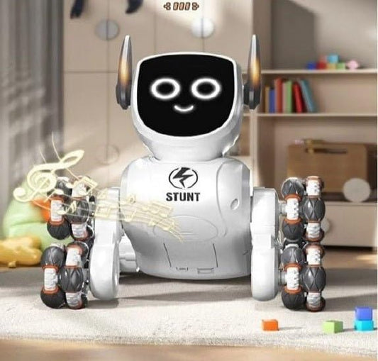 Remote Control Robot Dog with 8-Wheel Action
