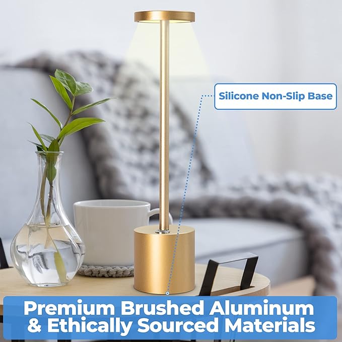 Rechargeable LED Table Lamp – Modern & Portable